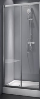 Душевая дверь BelBagno DUE 110см хром DUE-BF-1-110-C-Cr